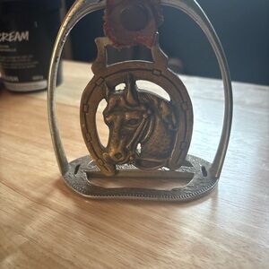 Vintage Horse Stirrup Decor